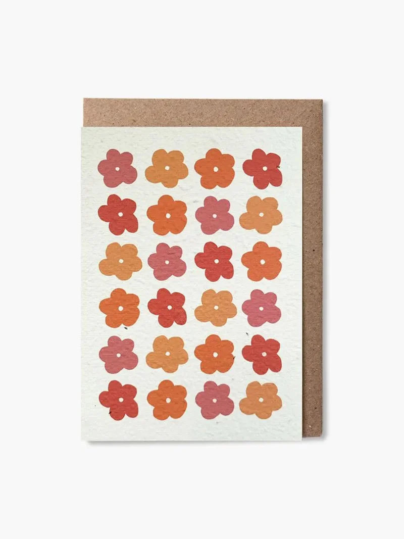 Plantable Card - Flower Power