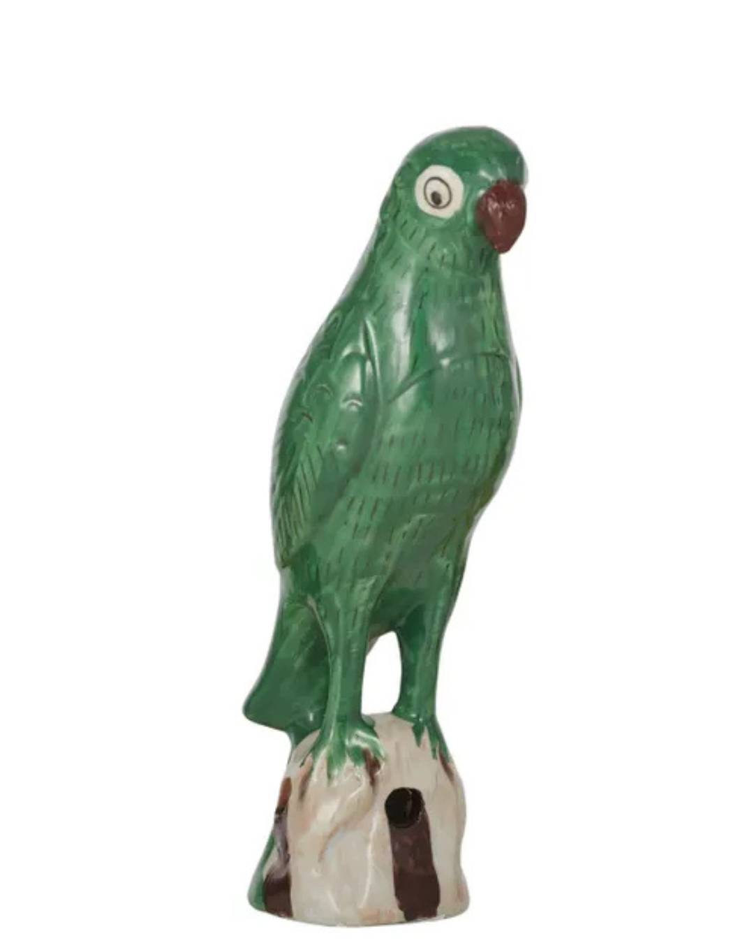 Pablo Parrot Ceramic Sculpture